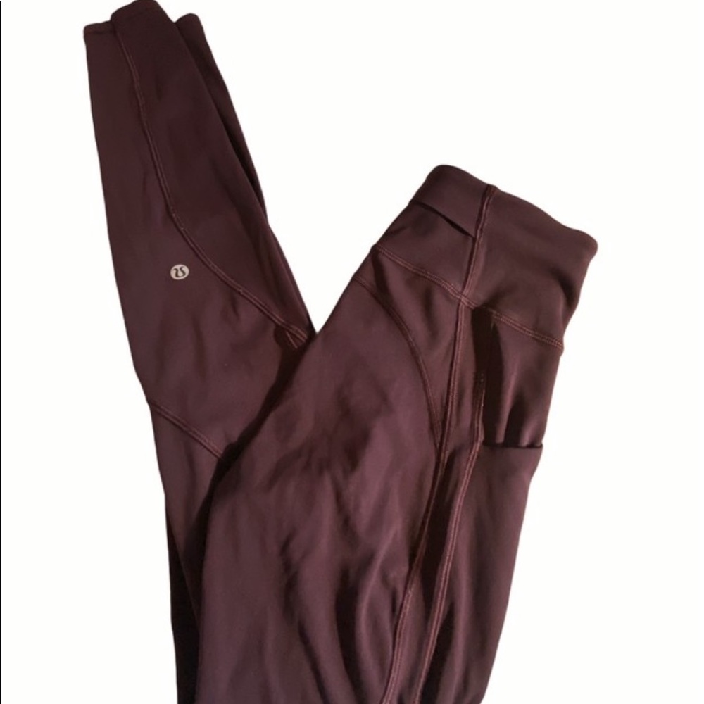 Lululemon purple leggings